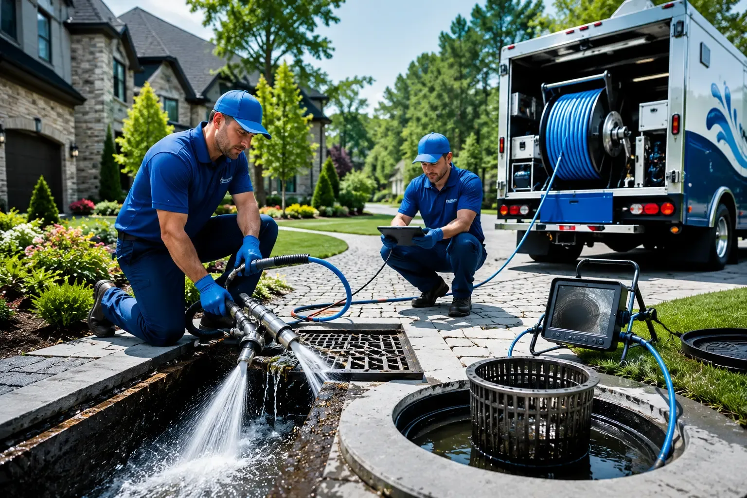Local outdoor drain cleaning professionals in Westphalia, IN