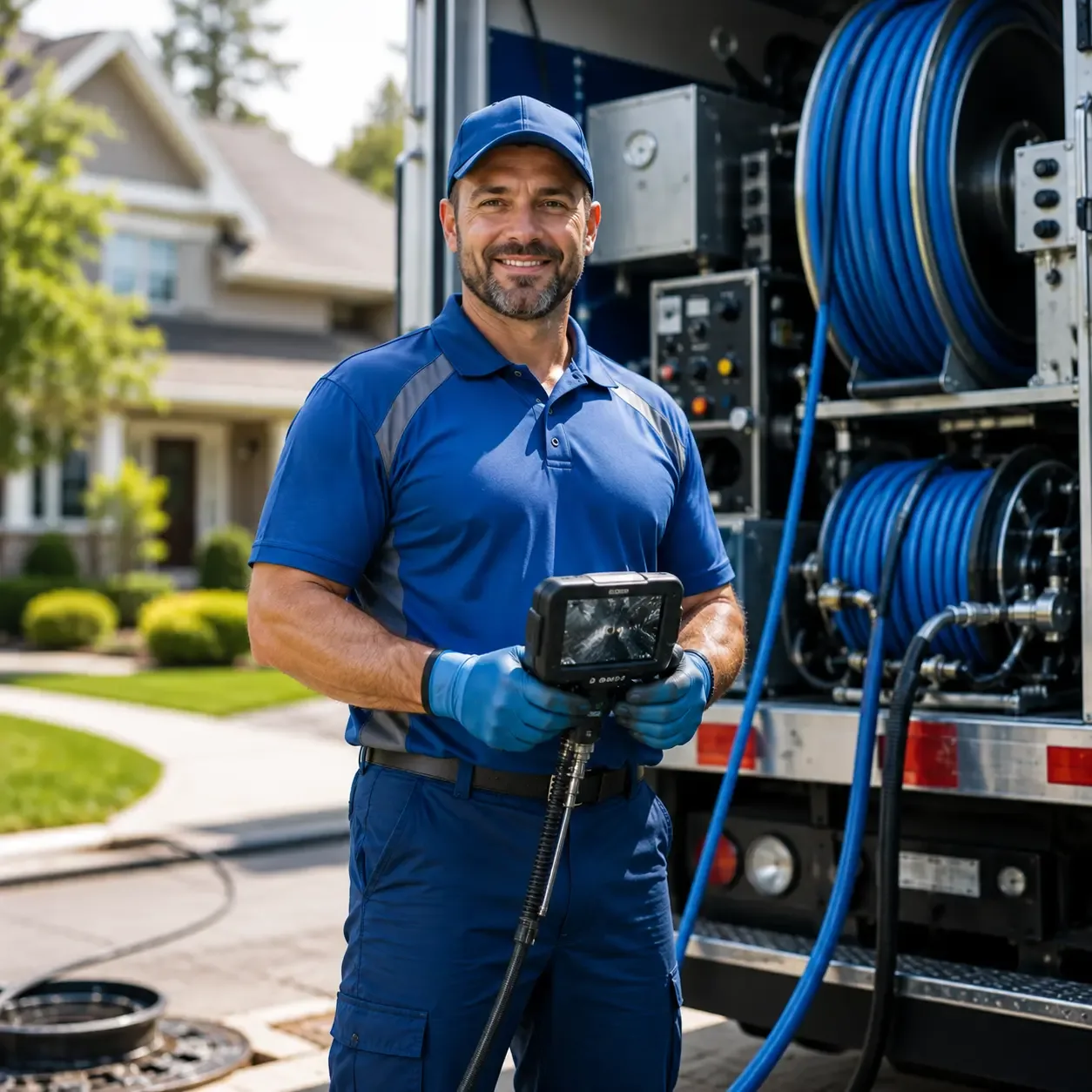 Local outdoor drain cleaning specialists in Westphalia, IN